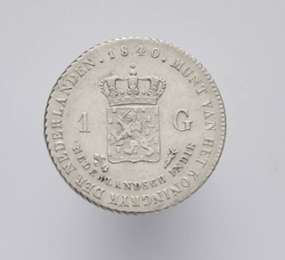 STŘÍBRNÁ MINCE 1 GULDEN