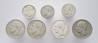 7 STŘÍBRNÝCH MINCÍ