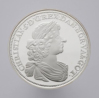 STŘÍBRNÁ PAMĚTNÍ MINCE - REPLIKA SPECIEDALER Z ROKU 1678