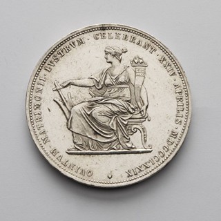 STŘÍBRNÝ PAMĚTNÍ 2ZLATNÍK - STŘÍBRNÁ SVATBA