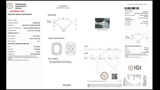 Certifikovaný laboratorní diamant