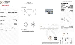 Certifikovaný laboratorní diamant 