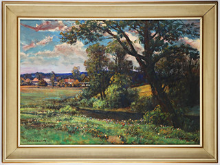 Karel Schauer (1905) - Květy u potoka