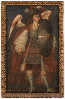 Cusco škola - Archanděl Michael