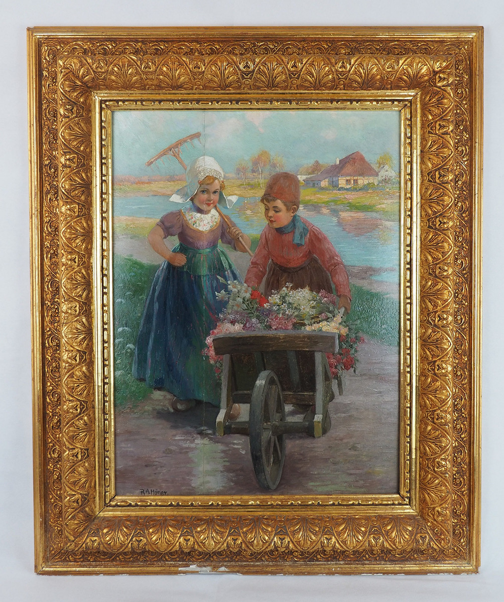 Rudolf Alfred Höger (1877 – 1930) - Děti v krajině