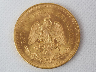 50 Pesos Mexiko 1945