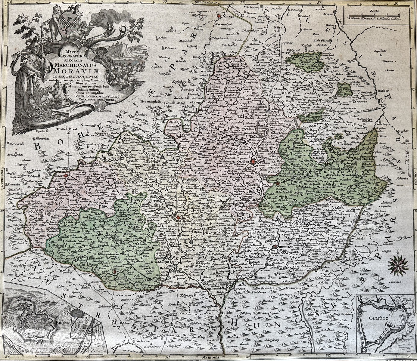 Tobias Conrad Lotter, 1717 - 1777 - Marchionatus Moraviae