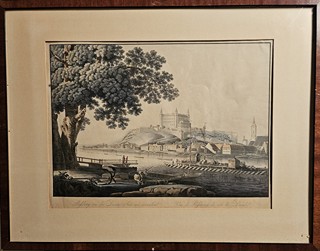 Tranquillo Mollo, 1767 - 1837 - Bratislava - Pressburg von der Donau-Seite aus anzusehen
