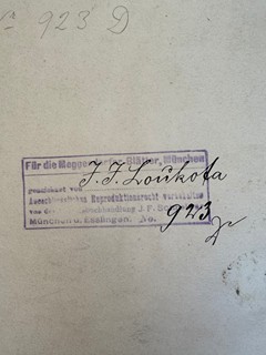 Josef Loukota, 1879 - 1967 - Karikatura Jezdec na dobytku