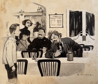 Eugen Kirchner, (1865–1938) - Fliegende Blätter - Stammgast