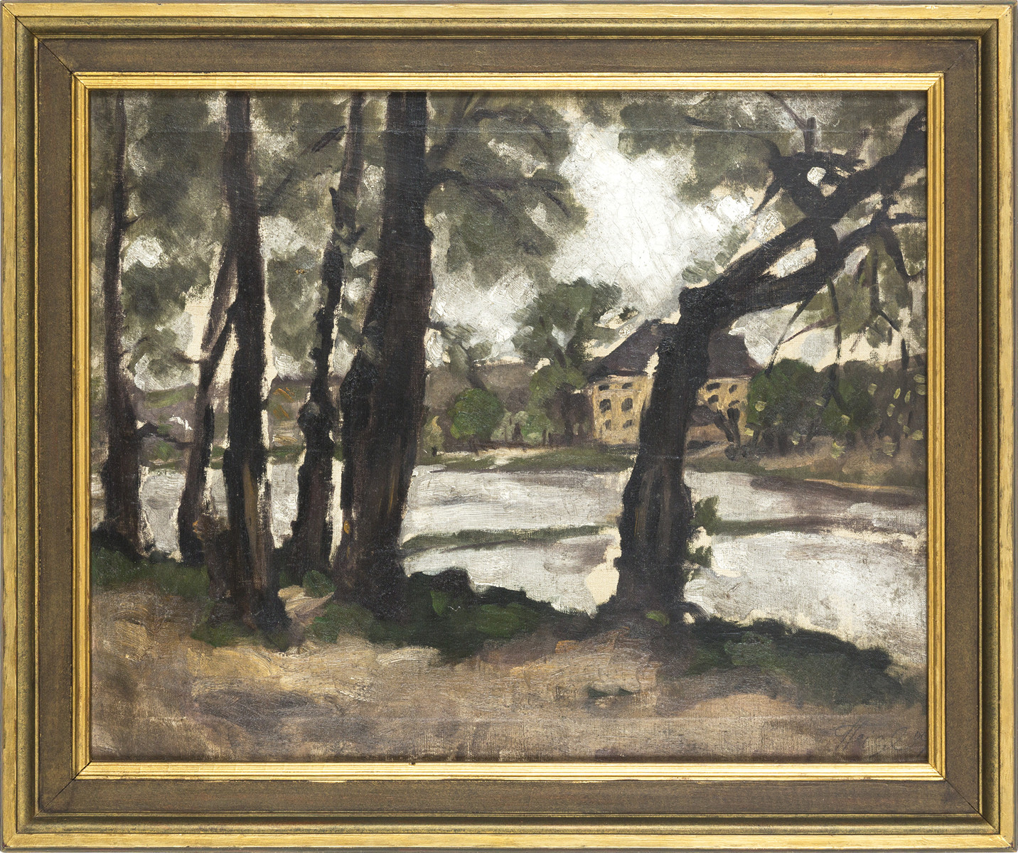 Landscape by the river