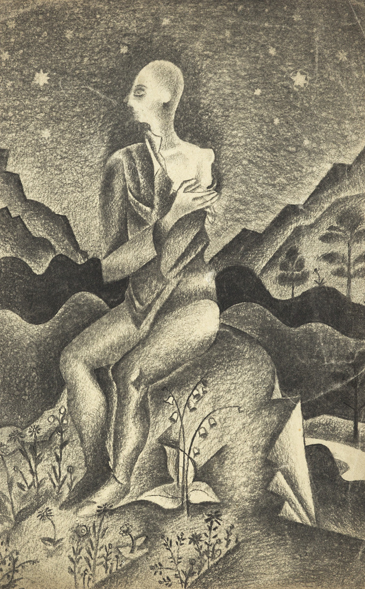 Man in the landscape (Loneliness)