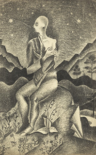 Man in the landscape (Loneliness)