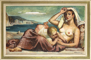 Rest / Mother with child