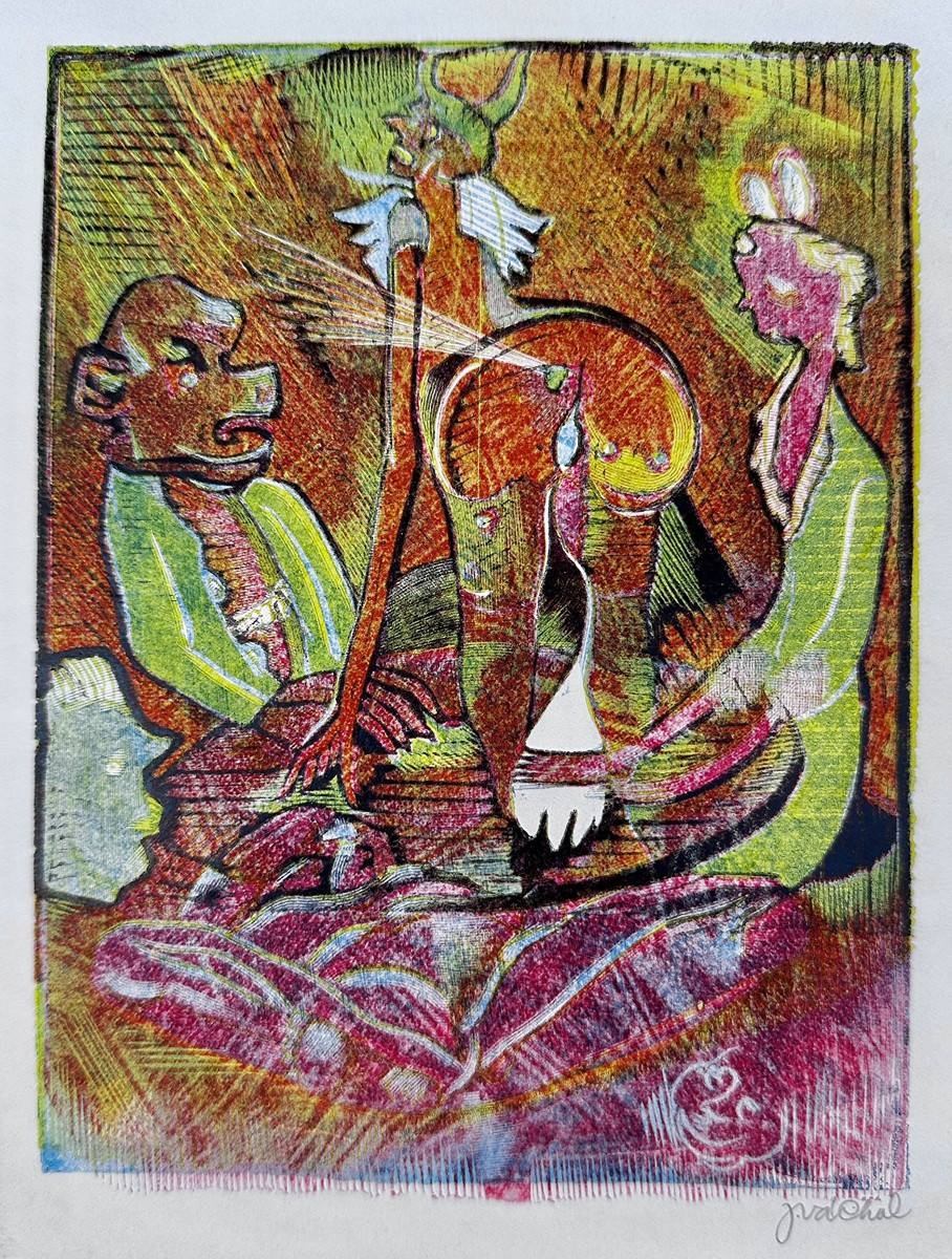 Josef Váchal (1884 - 1969) - Hudba slepců