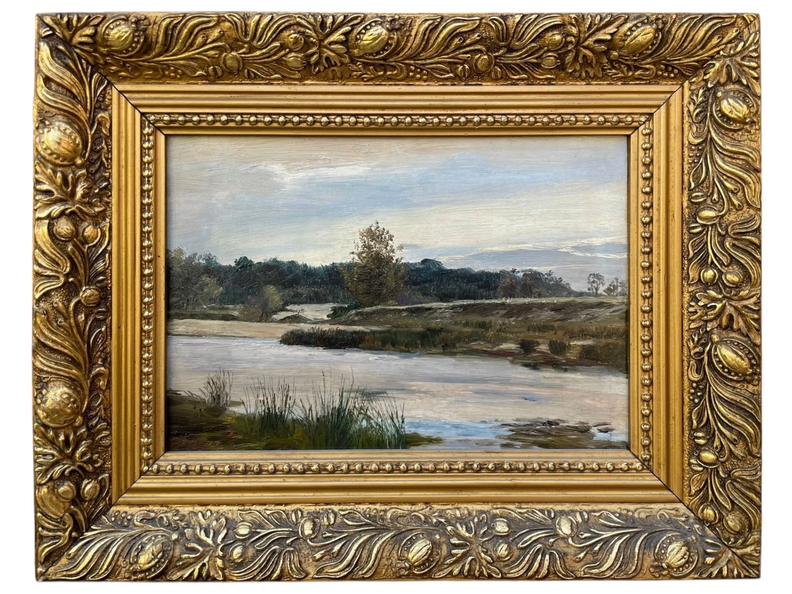 František Kaván (1866 - 1941) - Krajina s řekou
