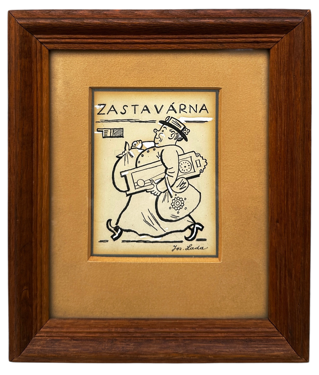 Josef Lada (1887 - 1957) - Zastavárna