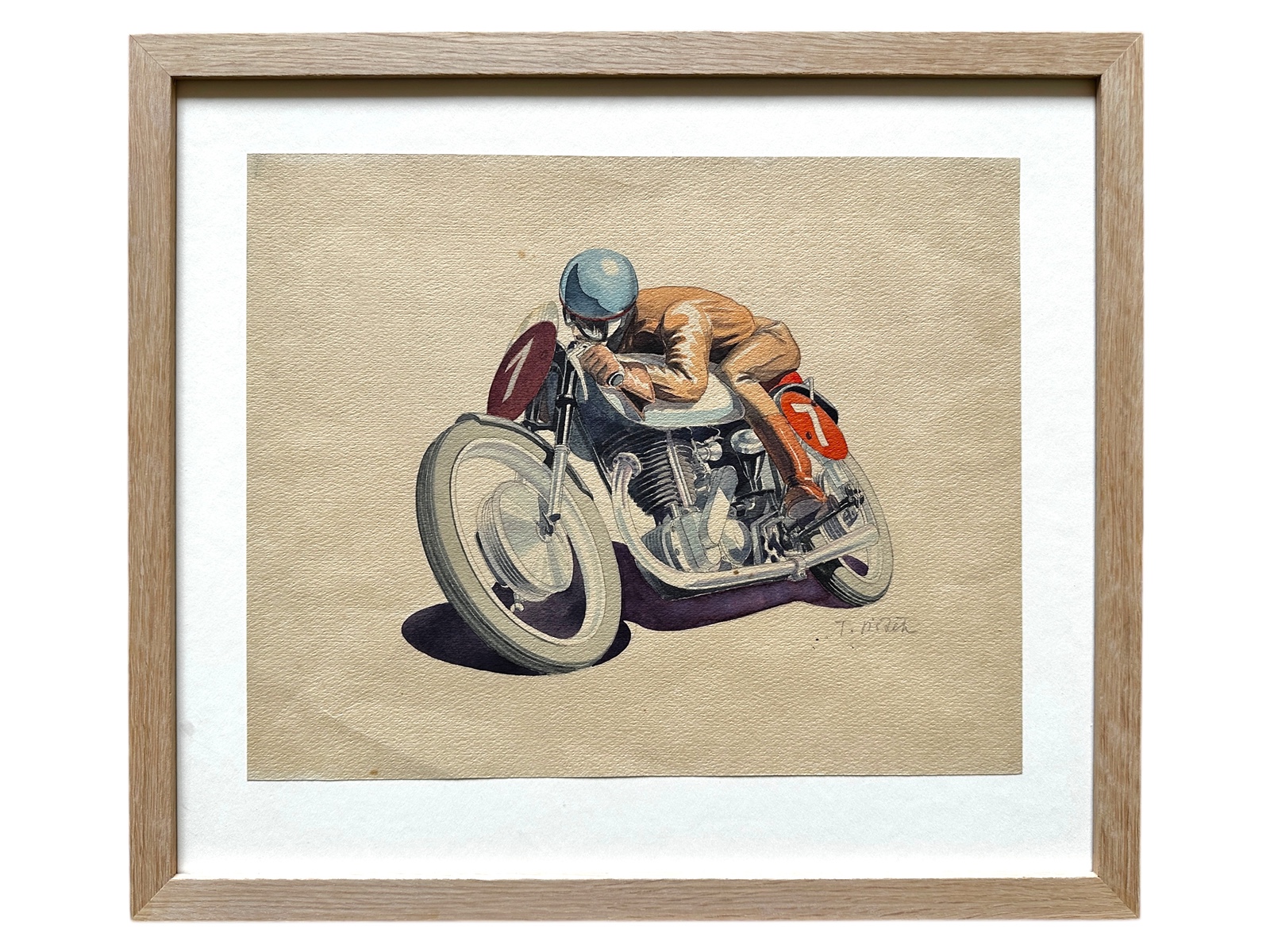 Theodor Pištěk (1932) - Jezdec na motocyklu