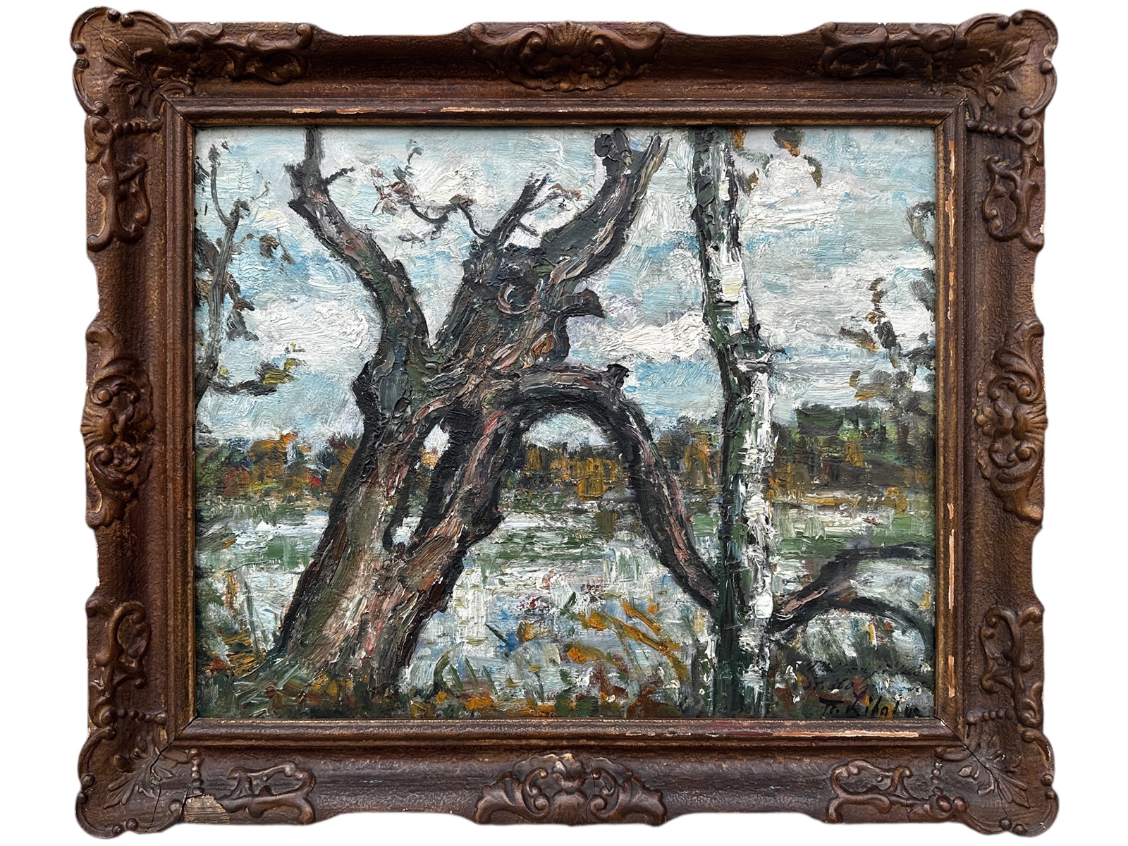 Neznámý autor - U rybníka