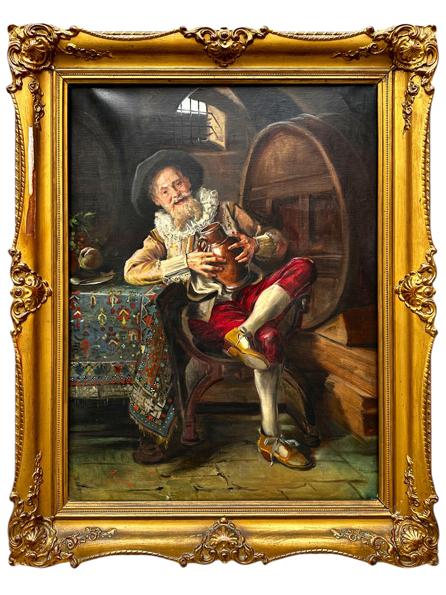 Jan Skramlík (1860 - 1936) - Šlechtic ve vinném sklepě
