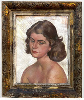 Augustin Němejc (1861 - 1938) - Portrét ženy