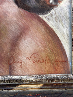 Augustin Němejc (1861 - 1938) - Portrét ženy