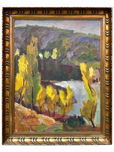 Vojtěch Erdélyi (1891 - 1955) - Krajina u Gargilesse