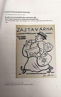 Josef Lada (1887 - 1957) - Zastavárna