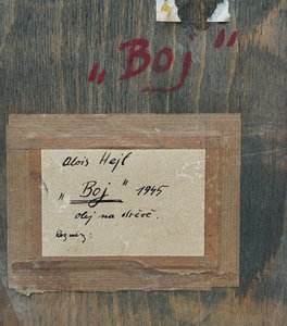 Alois Hejl (1909 - 1977) - Boj