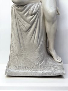 Emanuel Kodet (1880 - 1955) - Sedící dívka