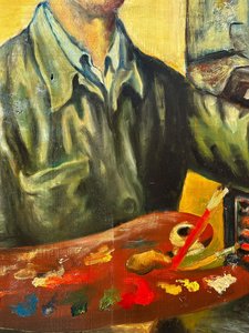 Theodor Pištěk (1932) - Vlastní podobizna Theodora Pištěka