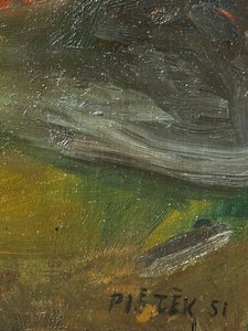 Theodor Pištěk (1932) - Vlastní podobizna Theodora Pištěka