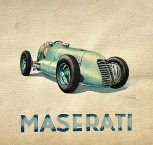 Theodor Pištěk (1932) - Maserati