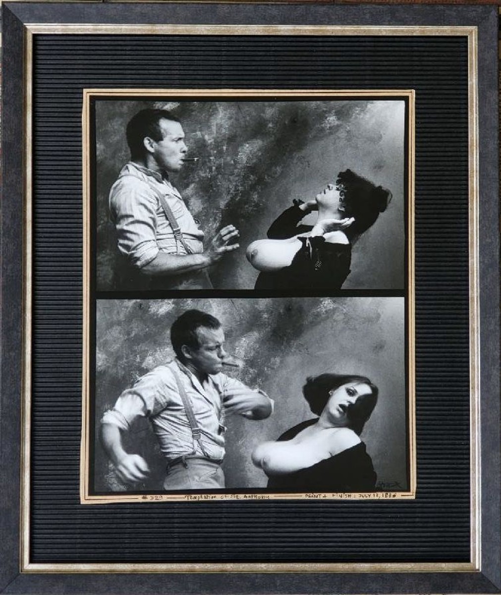 JAN SAUDEK (1935) - TEMPTATION OF ST. ANTHONY