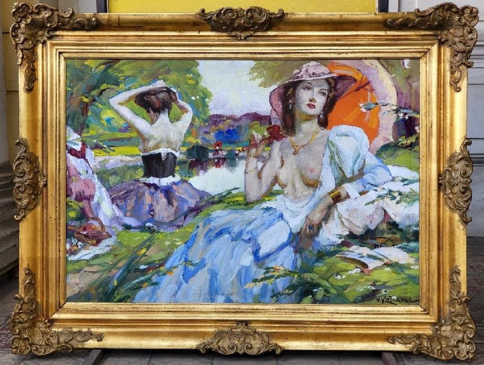 Vlastimil Košvanec (1887 - 1961) - KONEC NEDĚLE