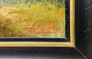 J. Albrecht - ROMANTICKÁ KRAJINA, 19. STOLETÍ