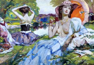 Vlastimil Košvanec (1887 - 1961) - KONEC NEDĚLE