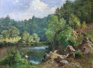 Petr Jaroš (1859 - 1929) - POVODÍ LUŽNICE
