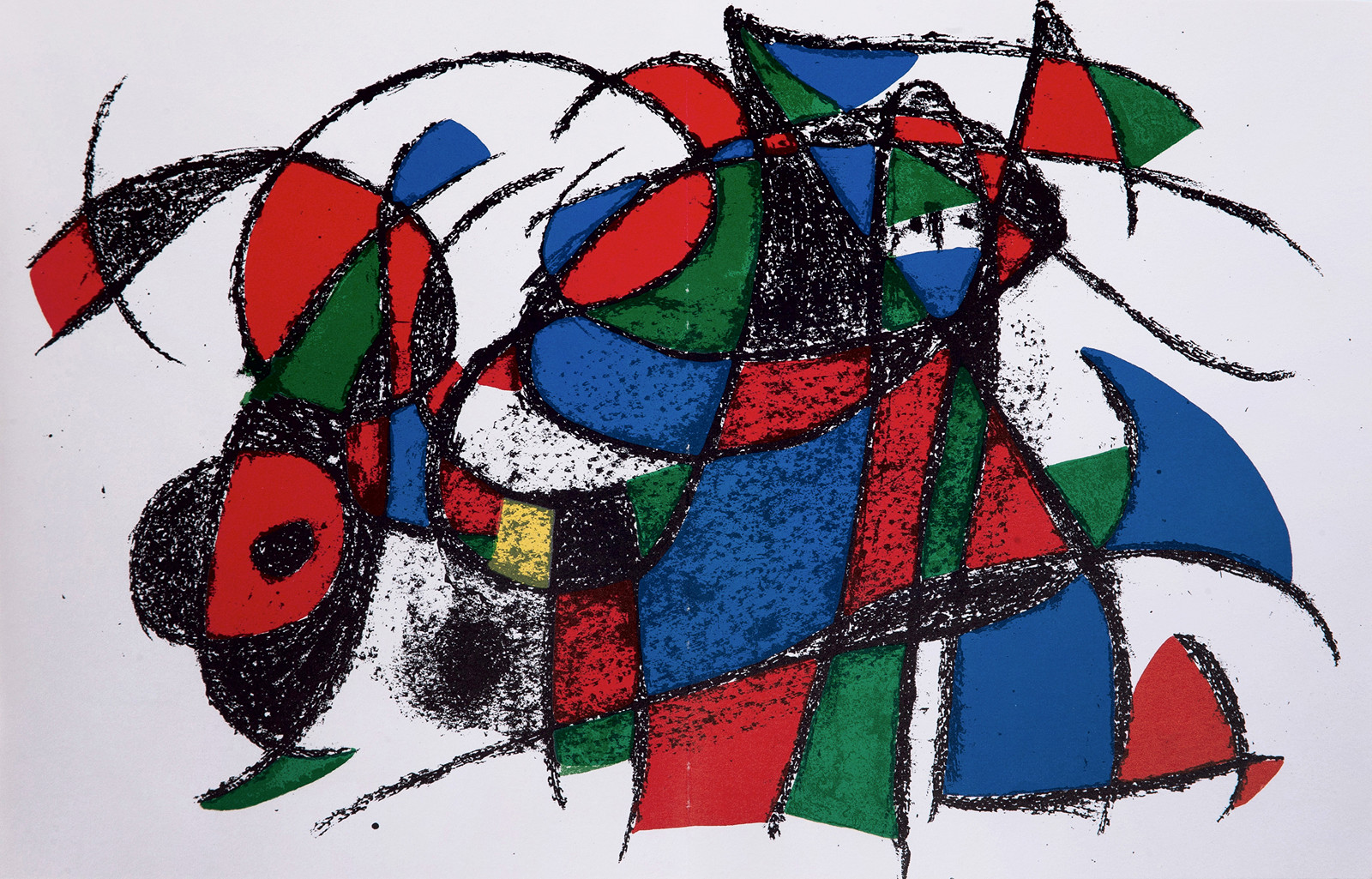 Joan Miró (1893 - 1983) - Bez názvu (z Lithographe II)