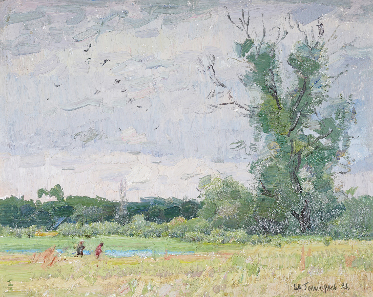 Sergej Alexejevič Grigorjev (1910 - 1988) - Jižně od Kyjeva