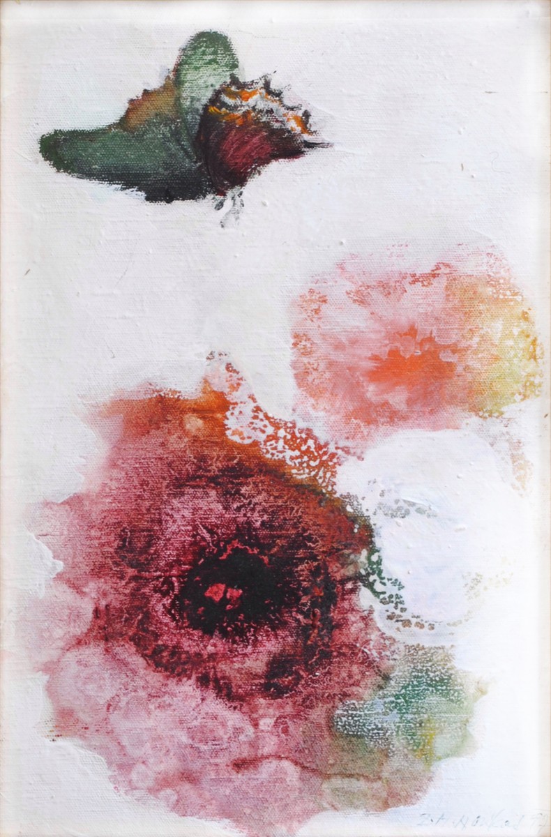 Zdenka Marie Nováková (1939) - Růže s motýlem