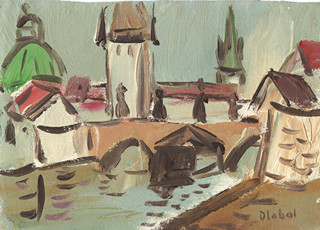 Josef Dlabal (1920 - 2004) - Karlův most