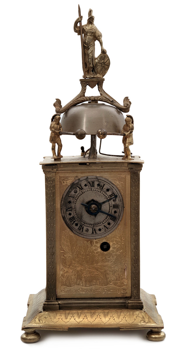 A Renaissance Turret Clock by Gerhart Weghaft in Hattingen