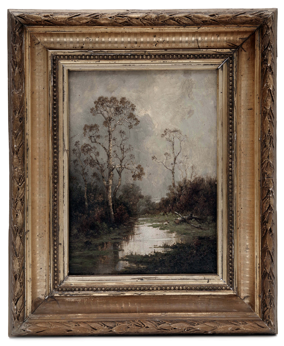 River landscape by Emil Jakob Schindler