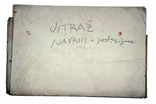 Design for Stained Glass Window, Crafts and Guild Signs by Josef Jíra