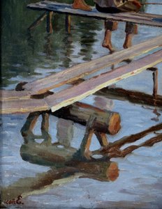 An Angler after Nikolay Petrovich Bogdanov-Bielsky
