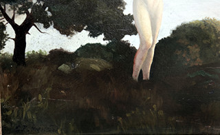 Idyll by Emile René Menard