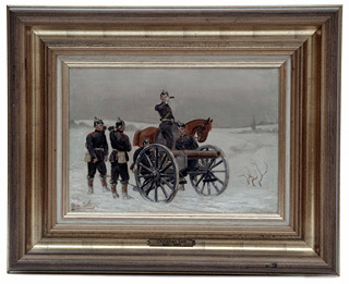 German Artillerymen by Christian Sell