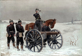German Artillerymen by Christian Sell