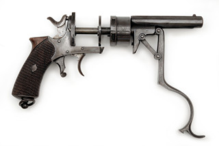 Revolver model 1868 s hromadným vytahovačem nábojů, Charles François Galand